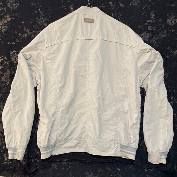 VINTAGE Marlboro Classics Men's Wear MCS EU 58 FR 50 Beige Tan Bomber Jacket XXL - Picture 6 of 11